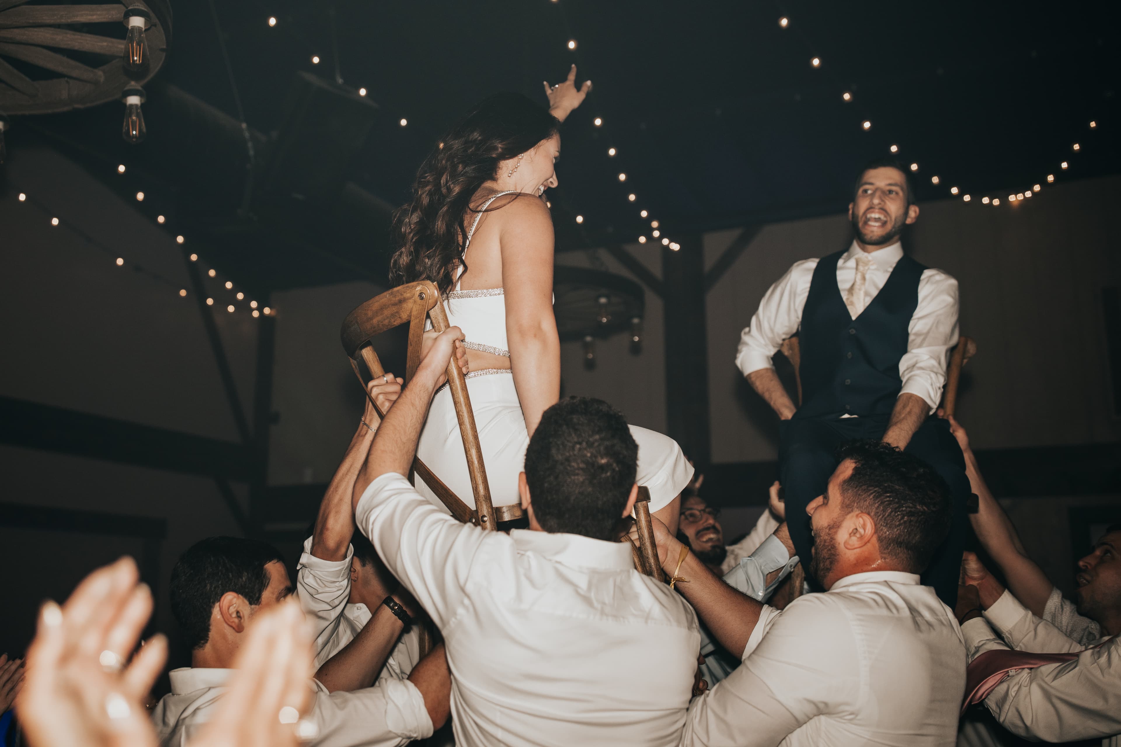 Dancing at our wedding